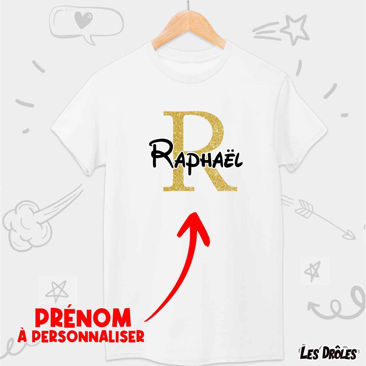 Personnalisation Prénom Or
