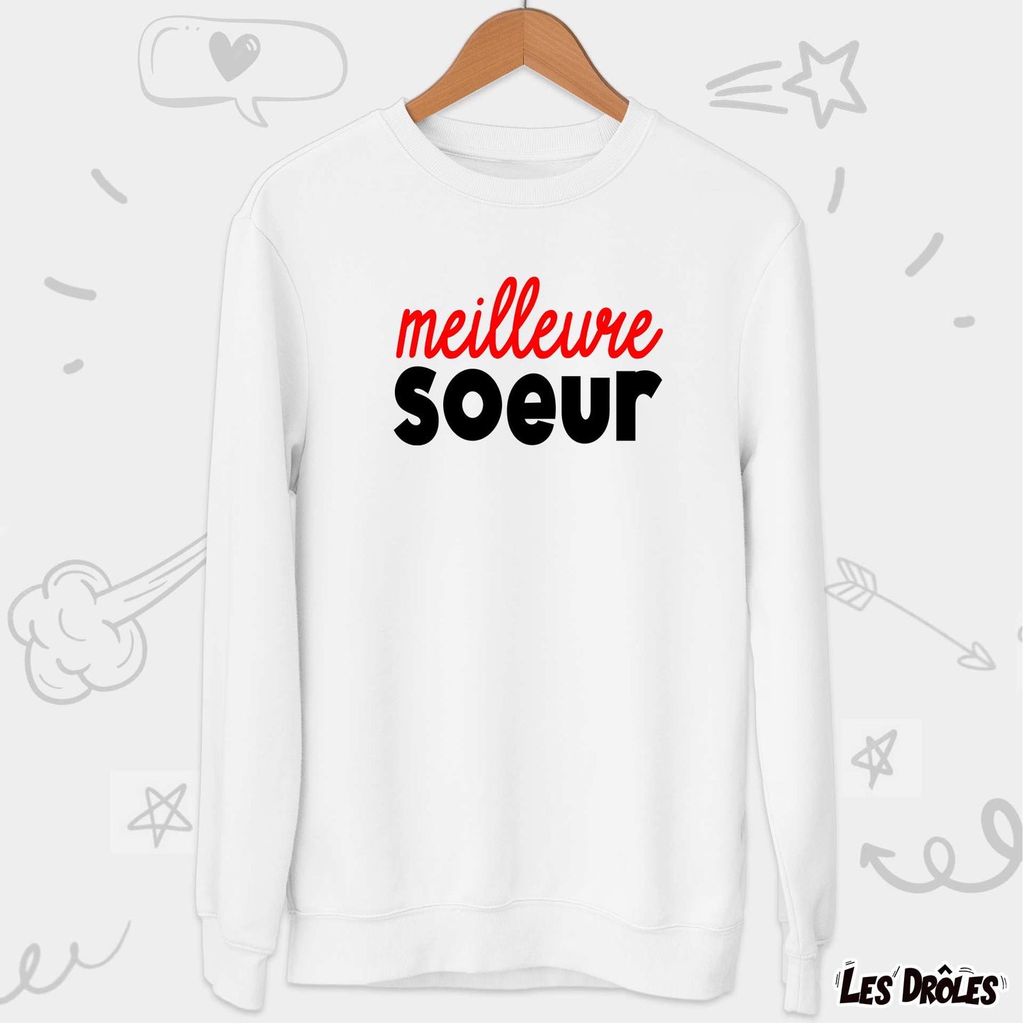 Pull Meilleure Soeur Inédit
