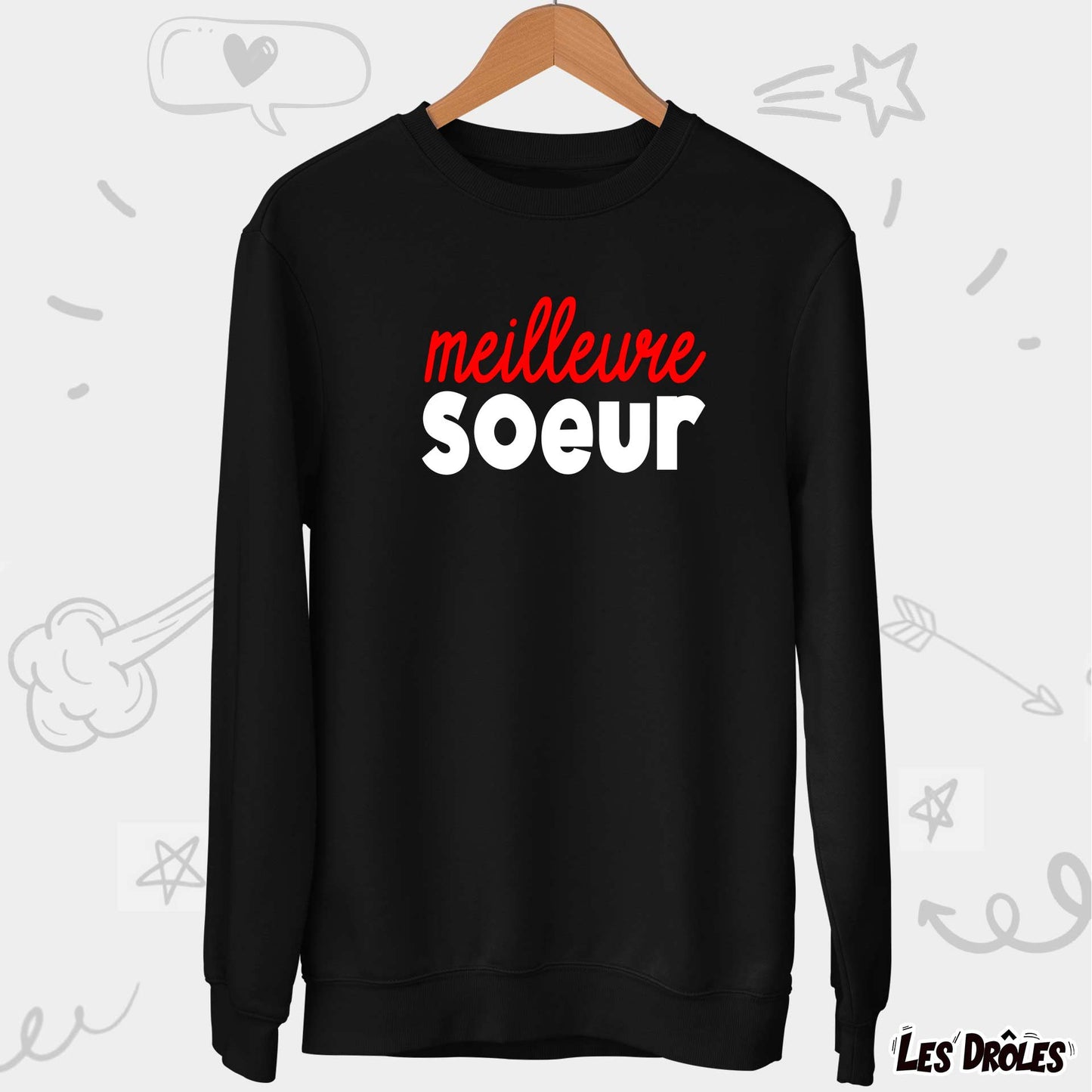 Pull Meilleure Soeur Inédit