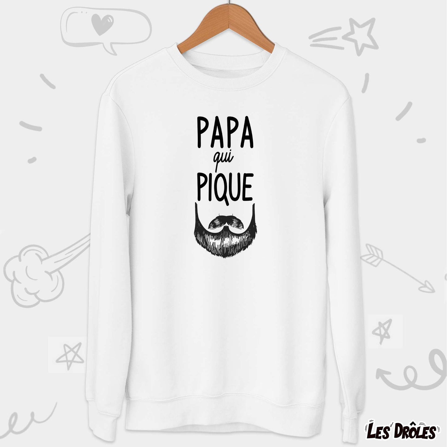 Pull Papa qui pique