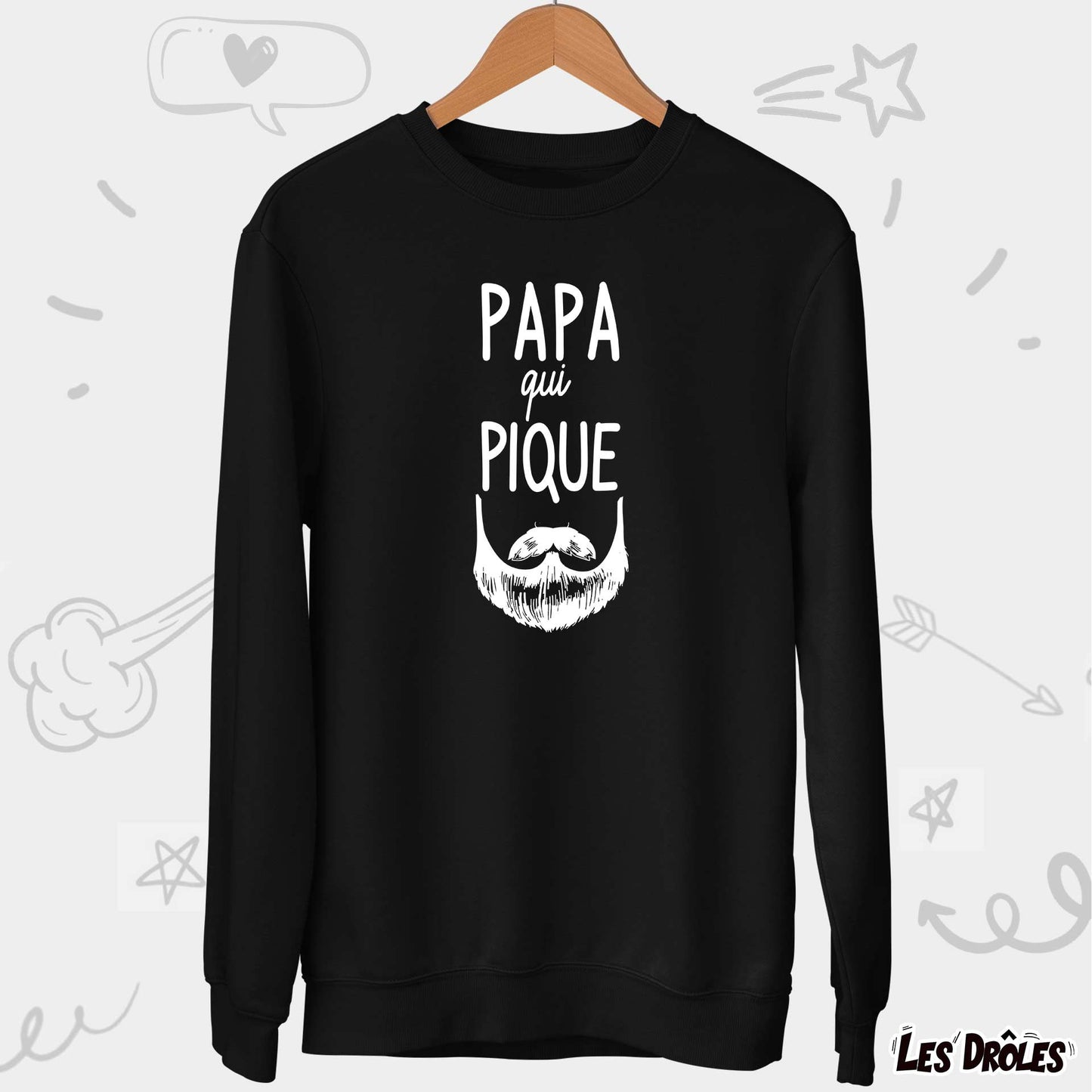 Pull Papa qui pique