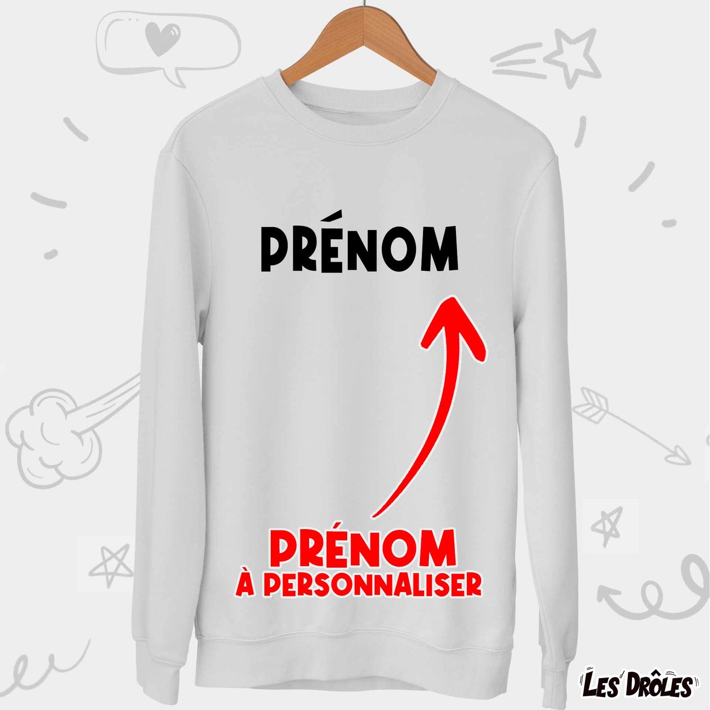 Pull Enfant Personnalisé Prénom