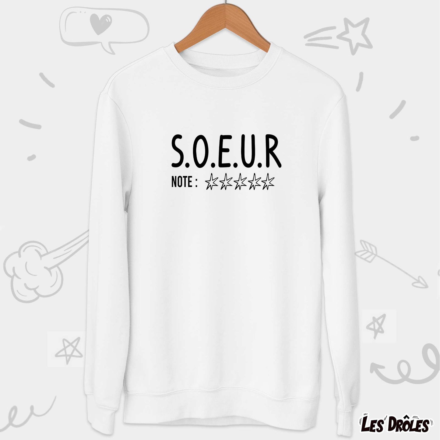Pull Soeur 5 Étoiles