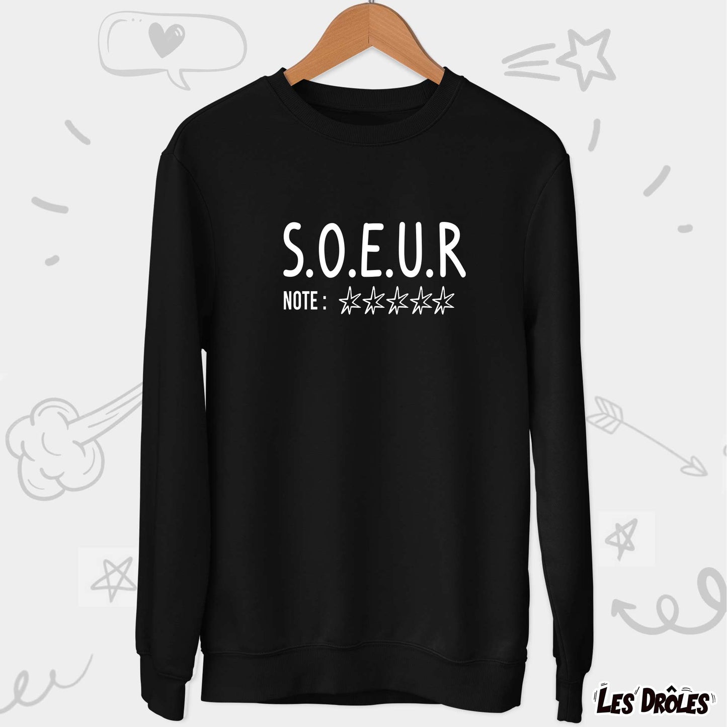 Pull Soeur 5 Étoiles