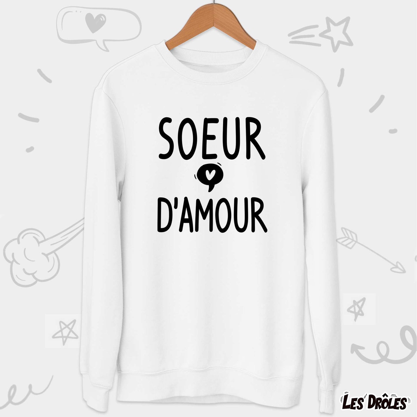 Pull Soeur d'Amour