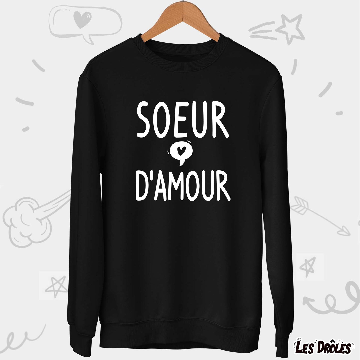 Pull Soeur d'Amour