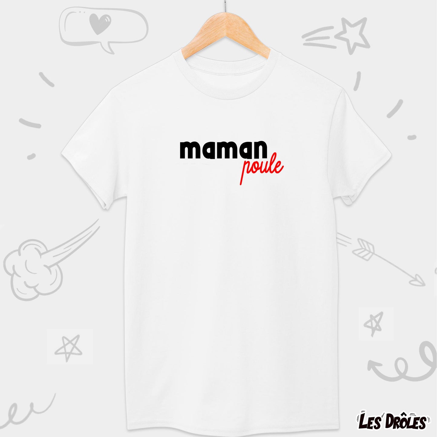 T-shirt Maman Poule