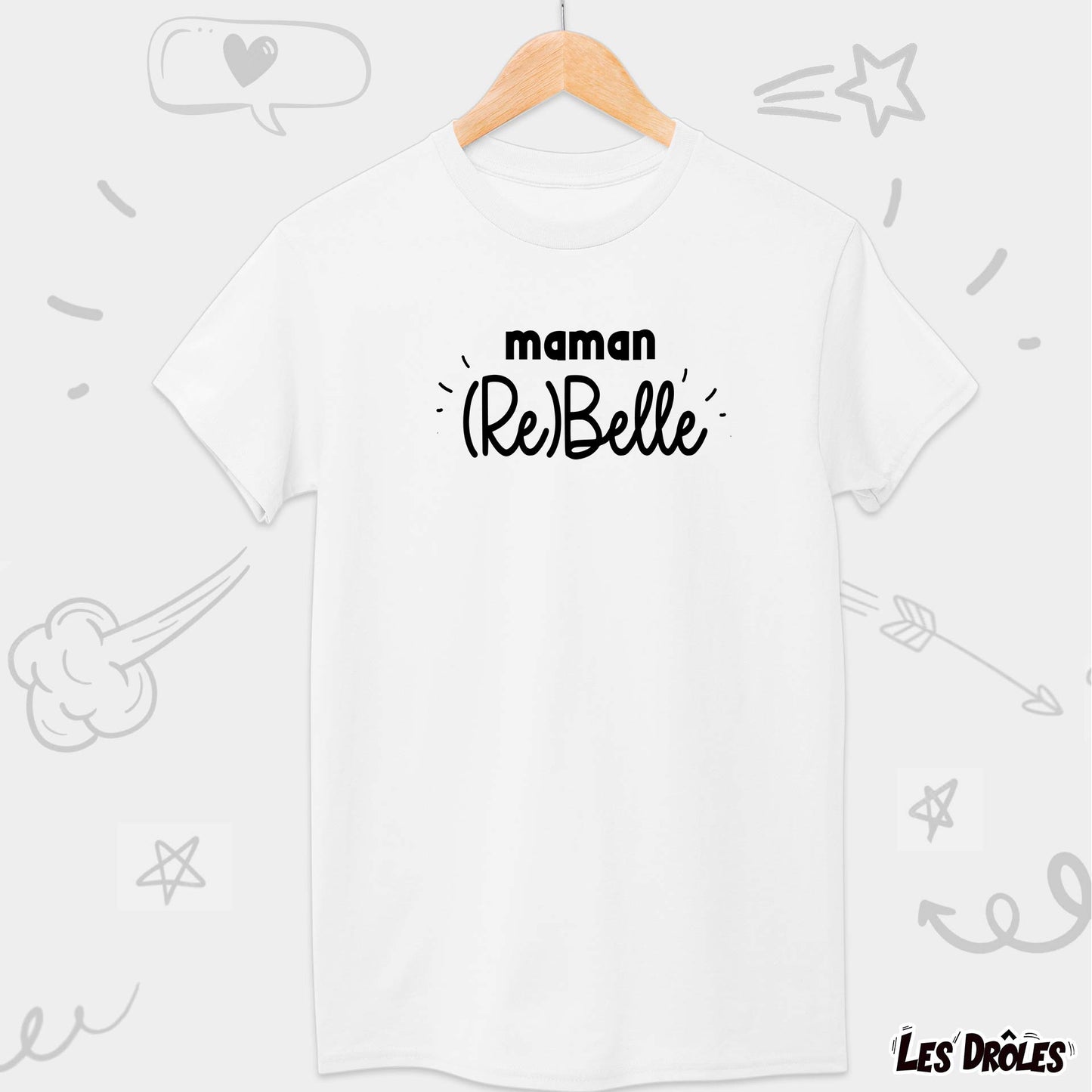 T-shirt Maman Rebelle