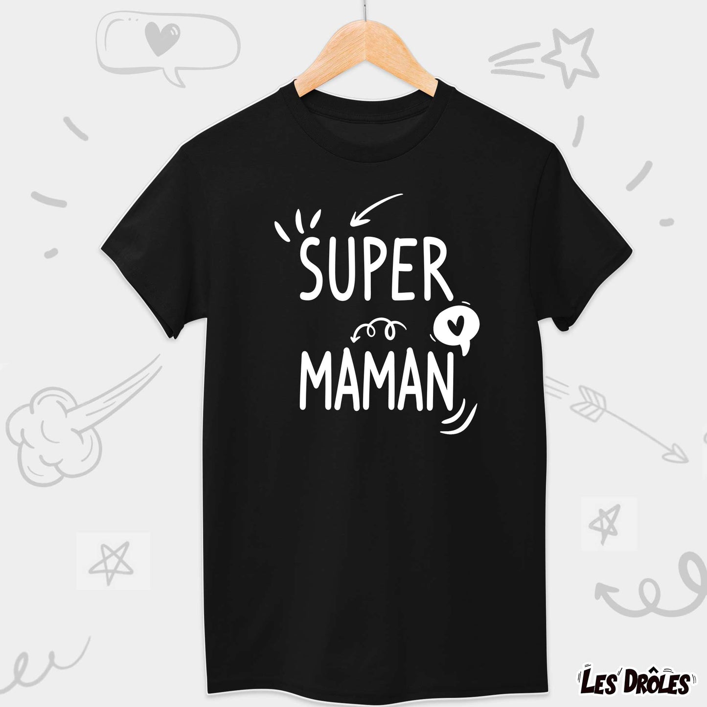 T-shirt Super Maman