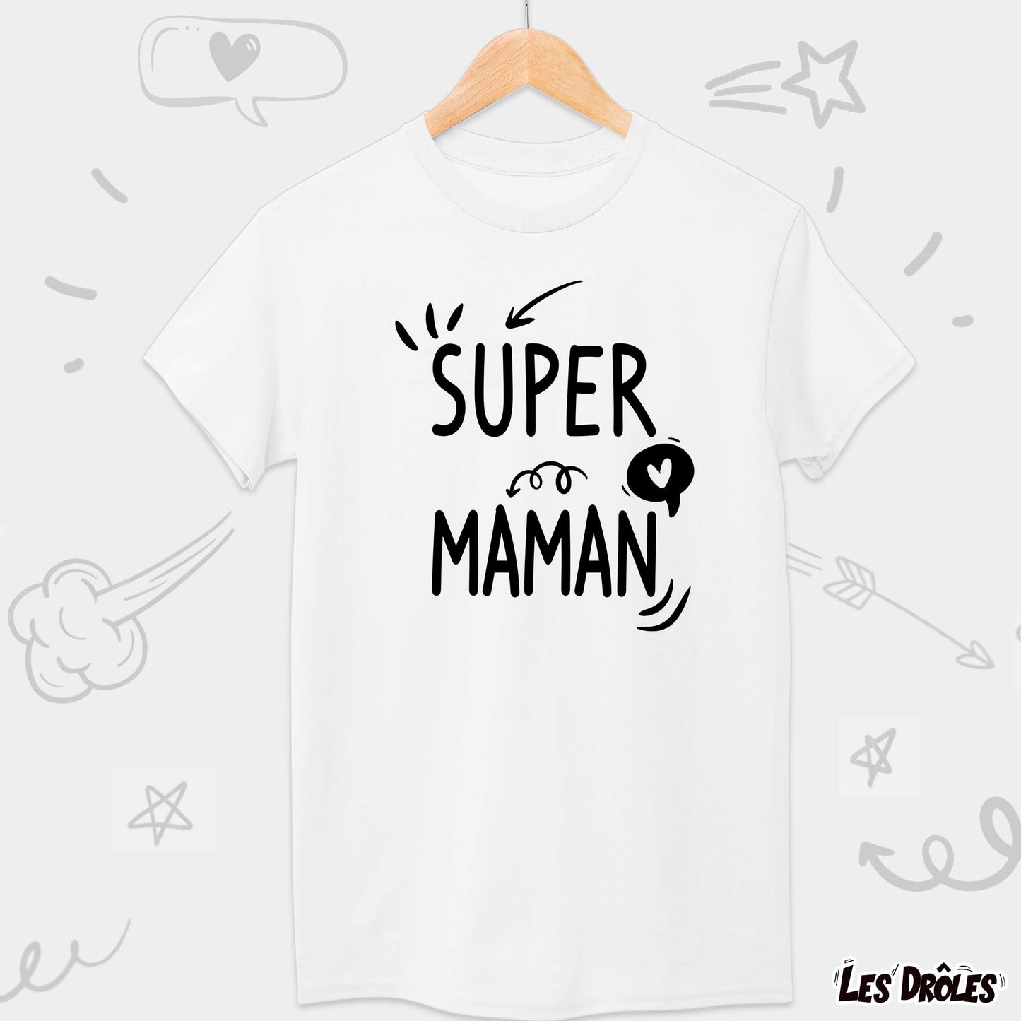 T-shirt Super Maman