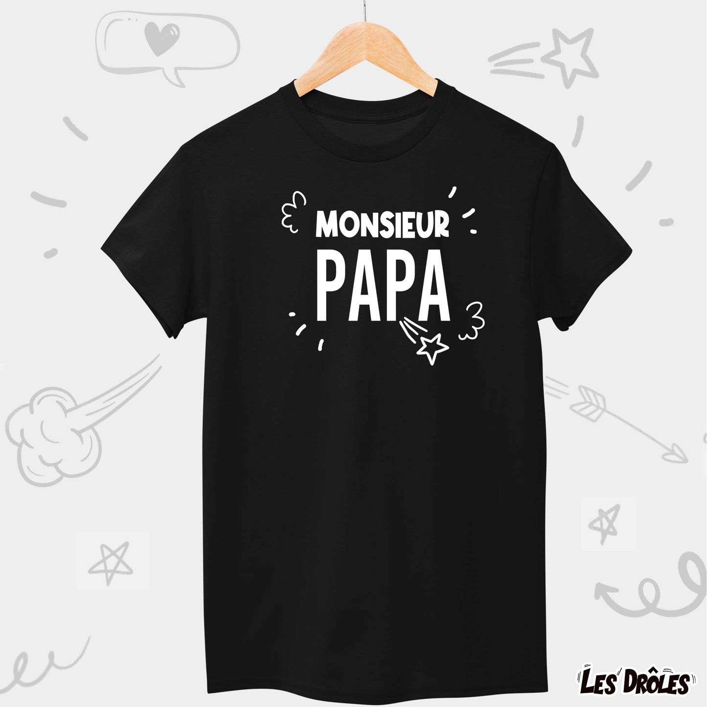 T-shirt Monsieur Papa