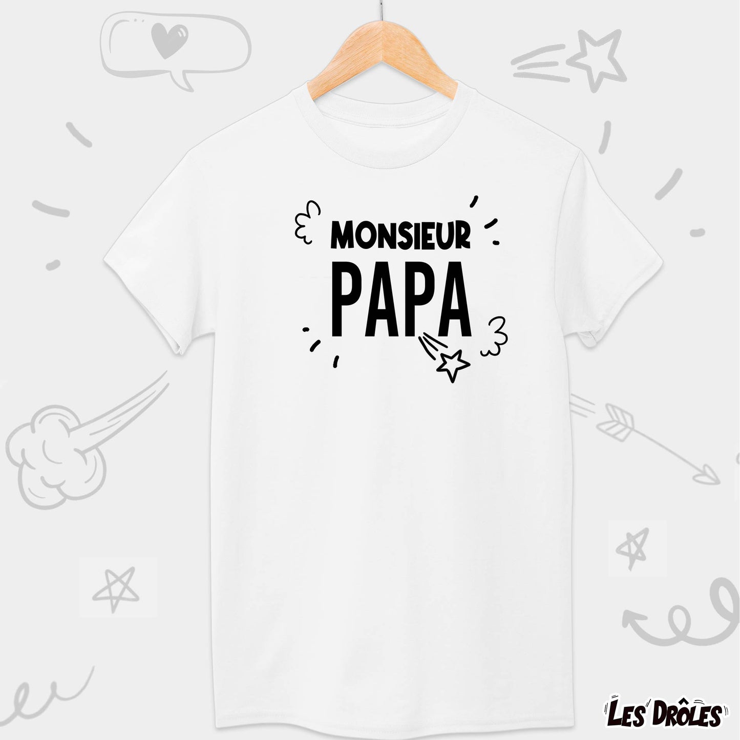 T-shirt Monsieur Papa