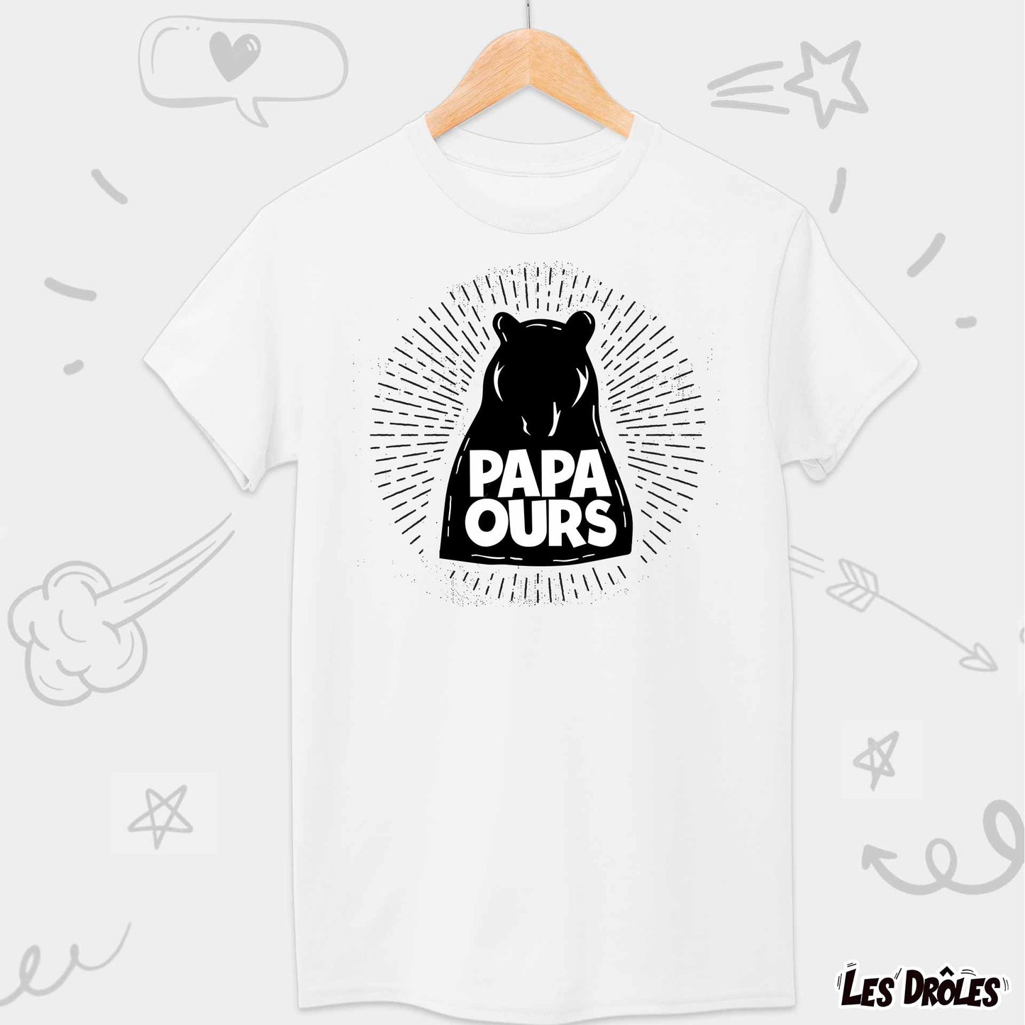 Tee shirt Papa Ours