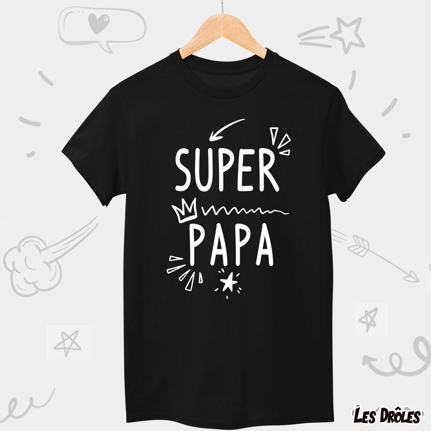 T-shirt Super Papa