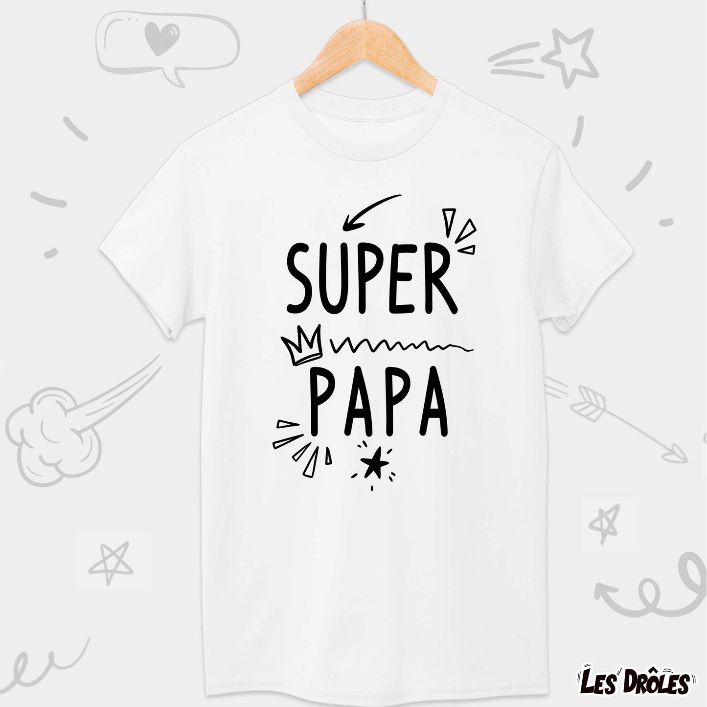 T-shirt Super Papa