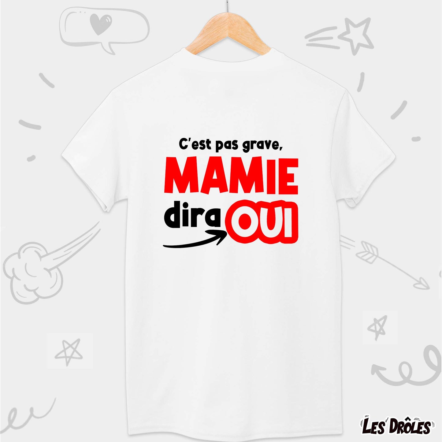 DIRA OUI MAMIE | T-shirt drôle enfant