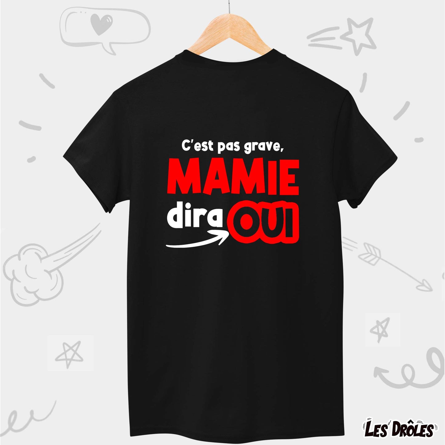 DIRA OUI MAMIE | T-shirt drôle enfant