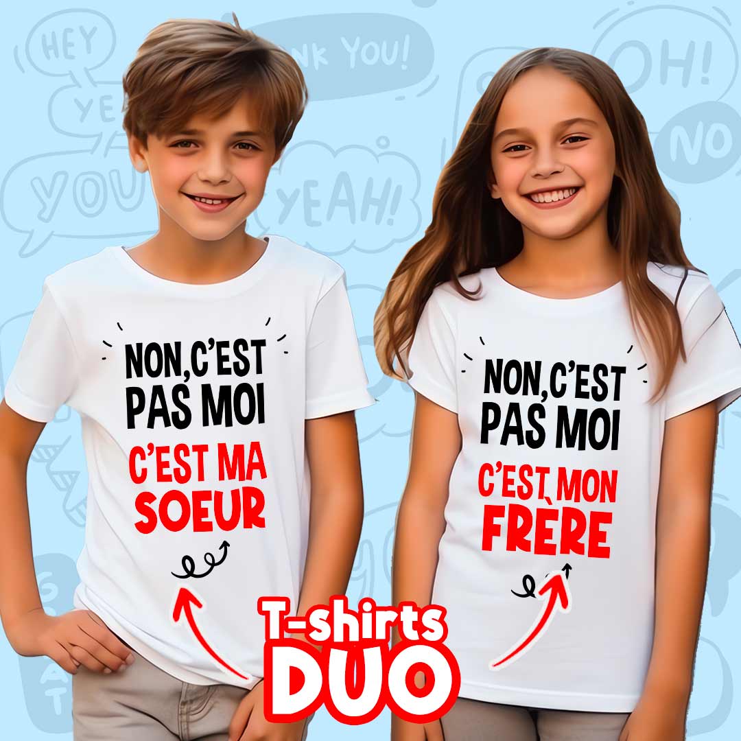 DUO "C'est pas moi "+ Surprise 🎁