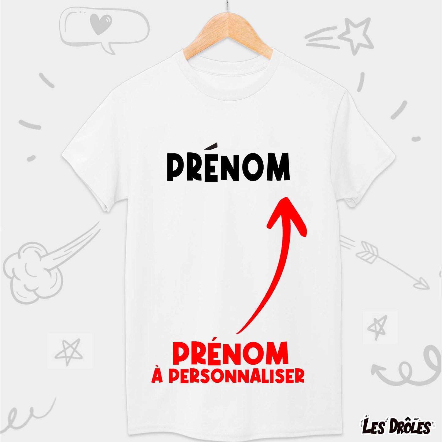 T-shirt Enfant Personnalisation Prénom