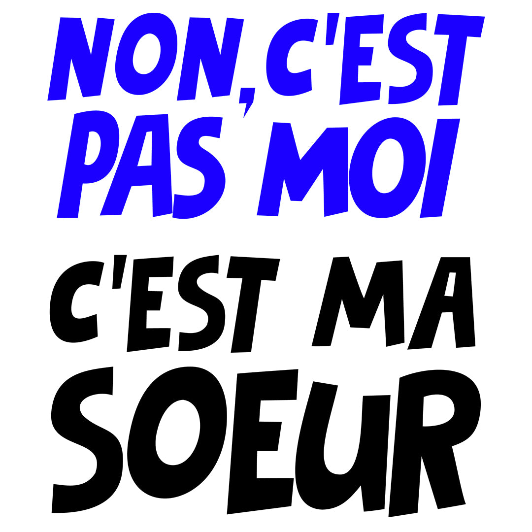 C'EST MA SOEUR | Pull Enfant Drôle
