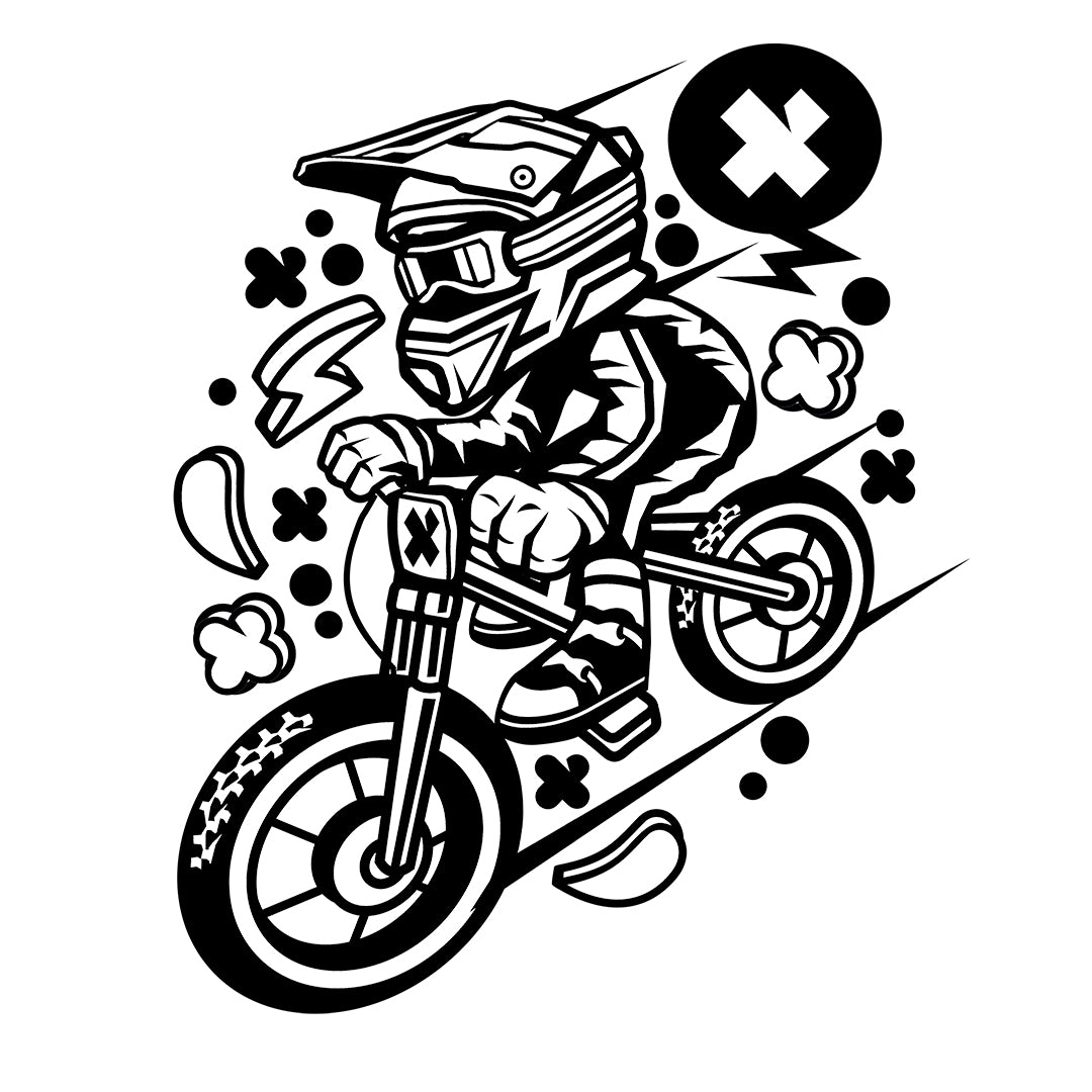 MOTOCROSS | Pull Enfant Drôle