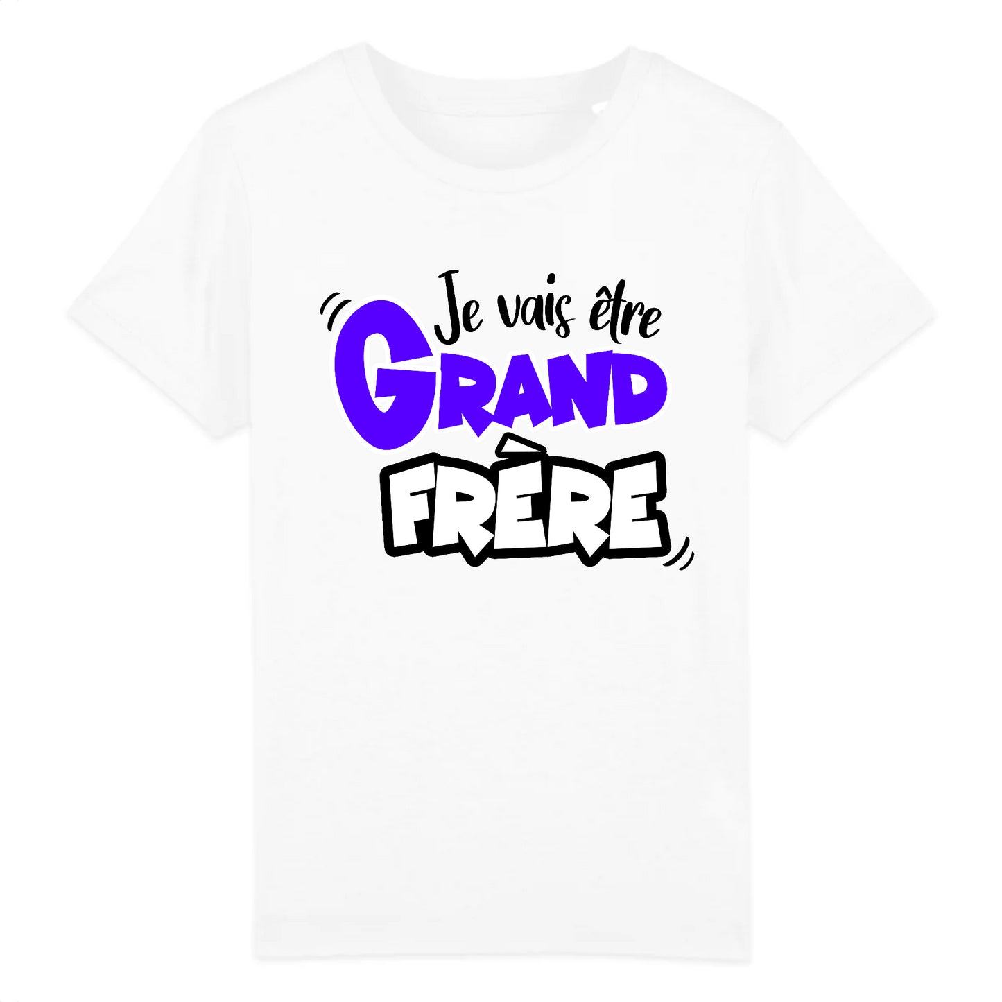 T-shirt Je vais être Grand Frère
