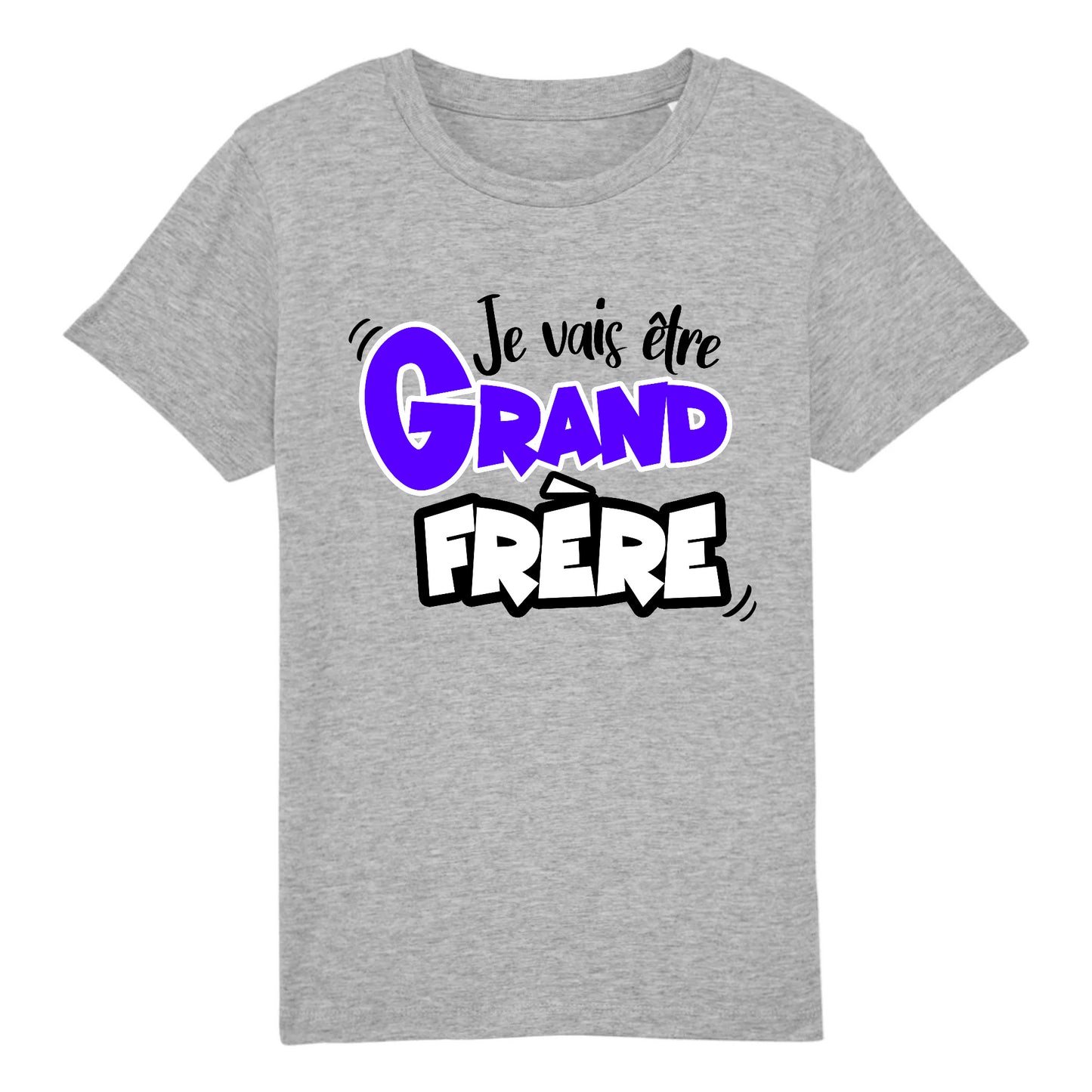 T-shirt Je vais être Grand Frère
