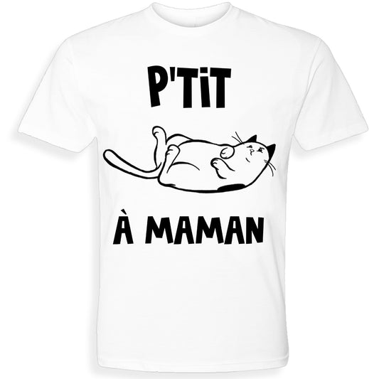 P'TIT CHAT À MAMAN | T-shirt drôle enfant