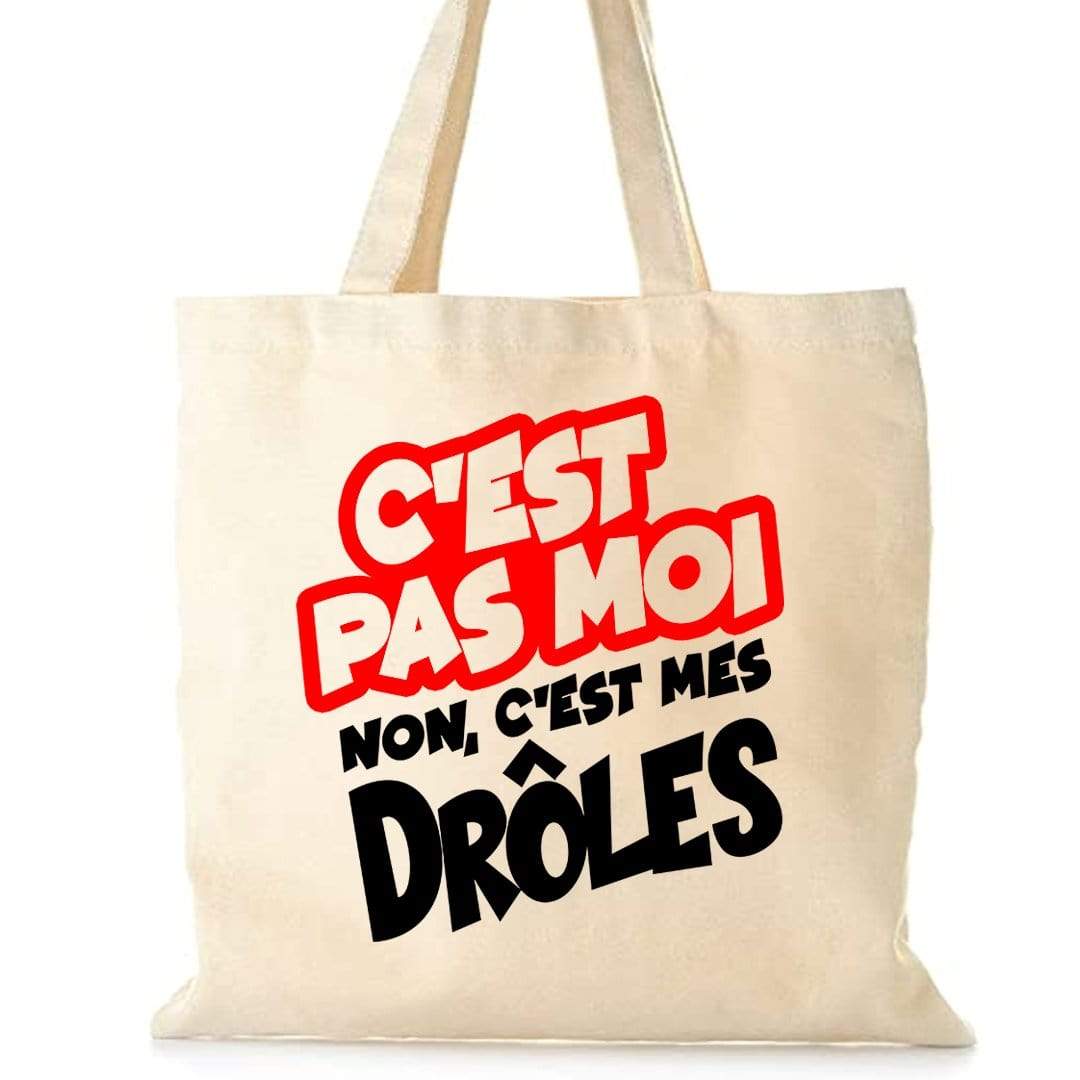 TOTE BAG "MES DRÔLES"