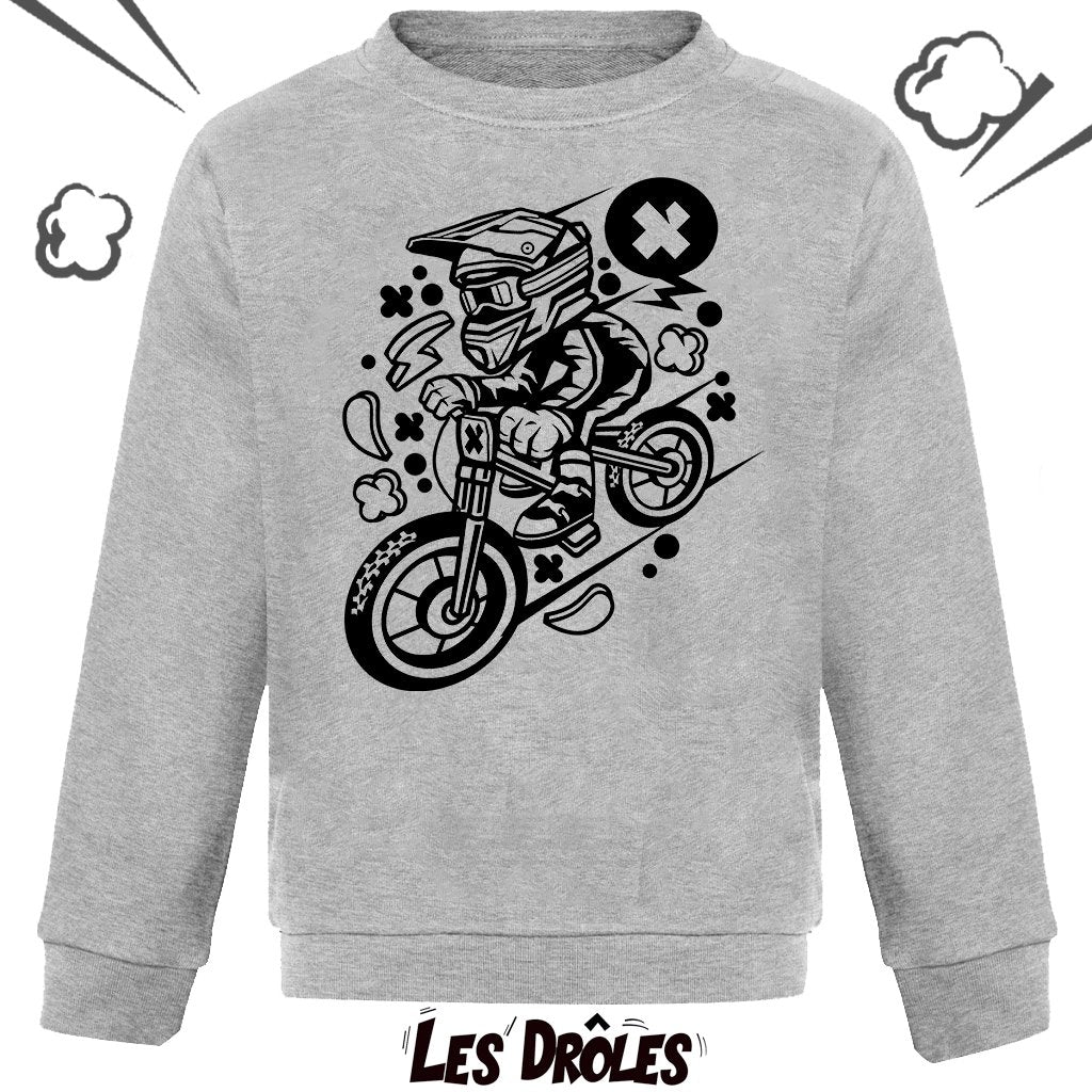 MOTOCROSS | Pull Enfant Drôle