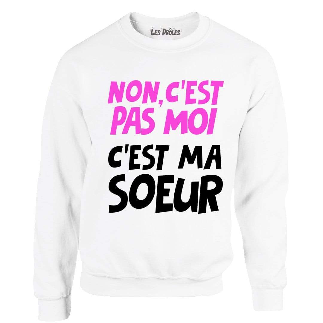C'EST MA SOEUR | Pull Enfant Drôle