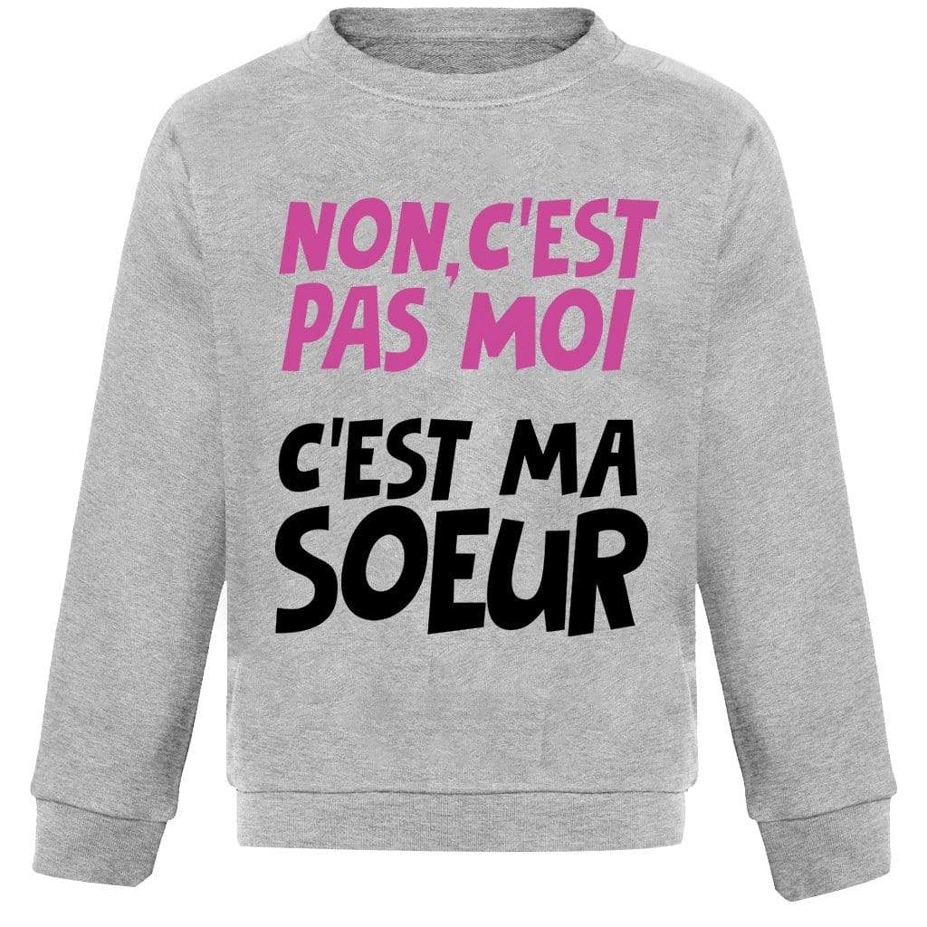C'EST MA SOEUR | Pull Enfant Drôle