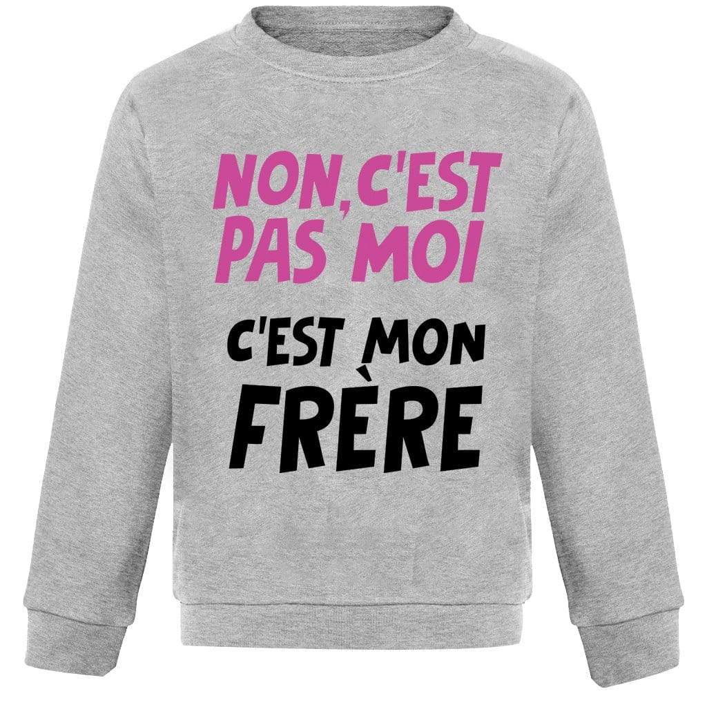 C'EST MON FRÈRE | Pull Enfant Drôle