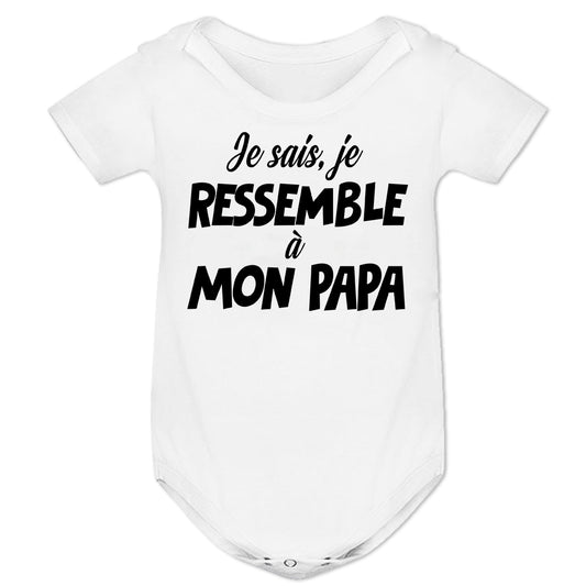 RESSEMBLE À PAPA | Body bébé drôle