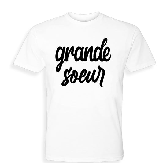 T shirt grande soeur