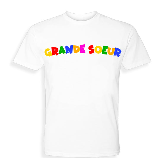 T-shirt Grande soeur couleur