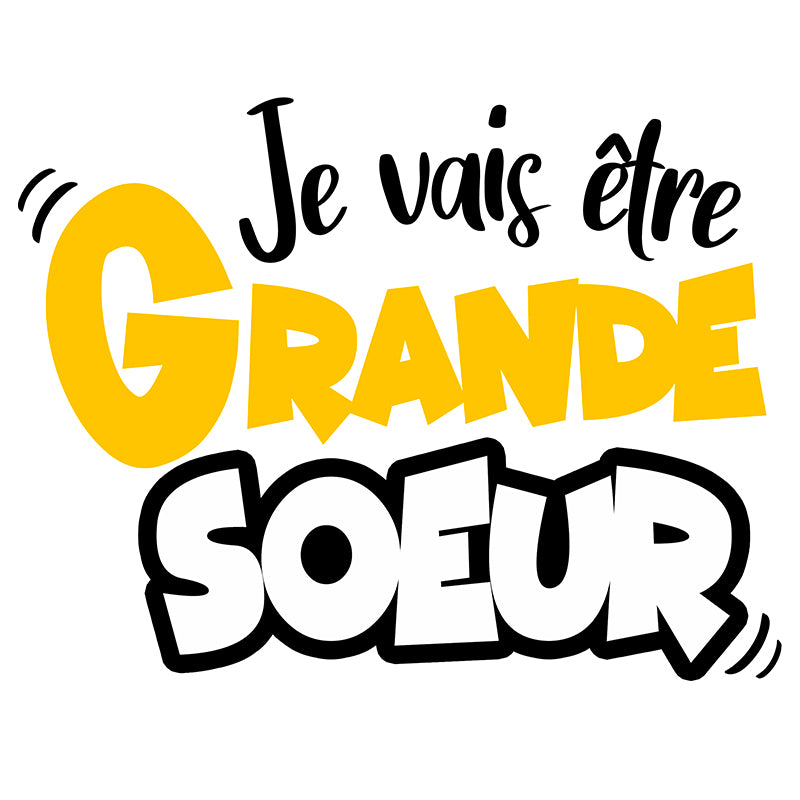 T-shirt grande soeur