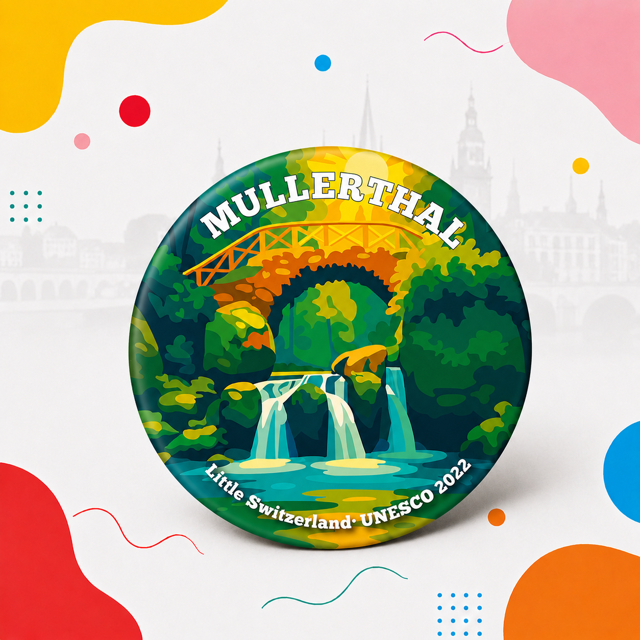 Pack de 6 Magnets Luxembourg – La Collection Complète