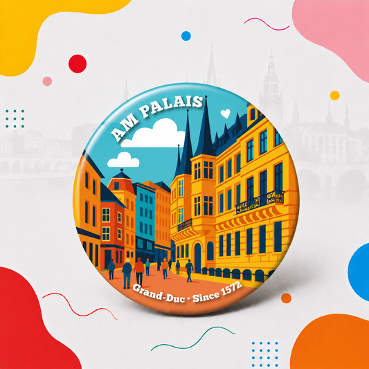 Magnet décapsuleur Luxembourg – Am Palais souvenir Palais Grand-Ducal Luxembourg