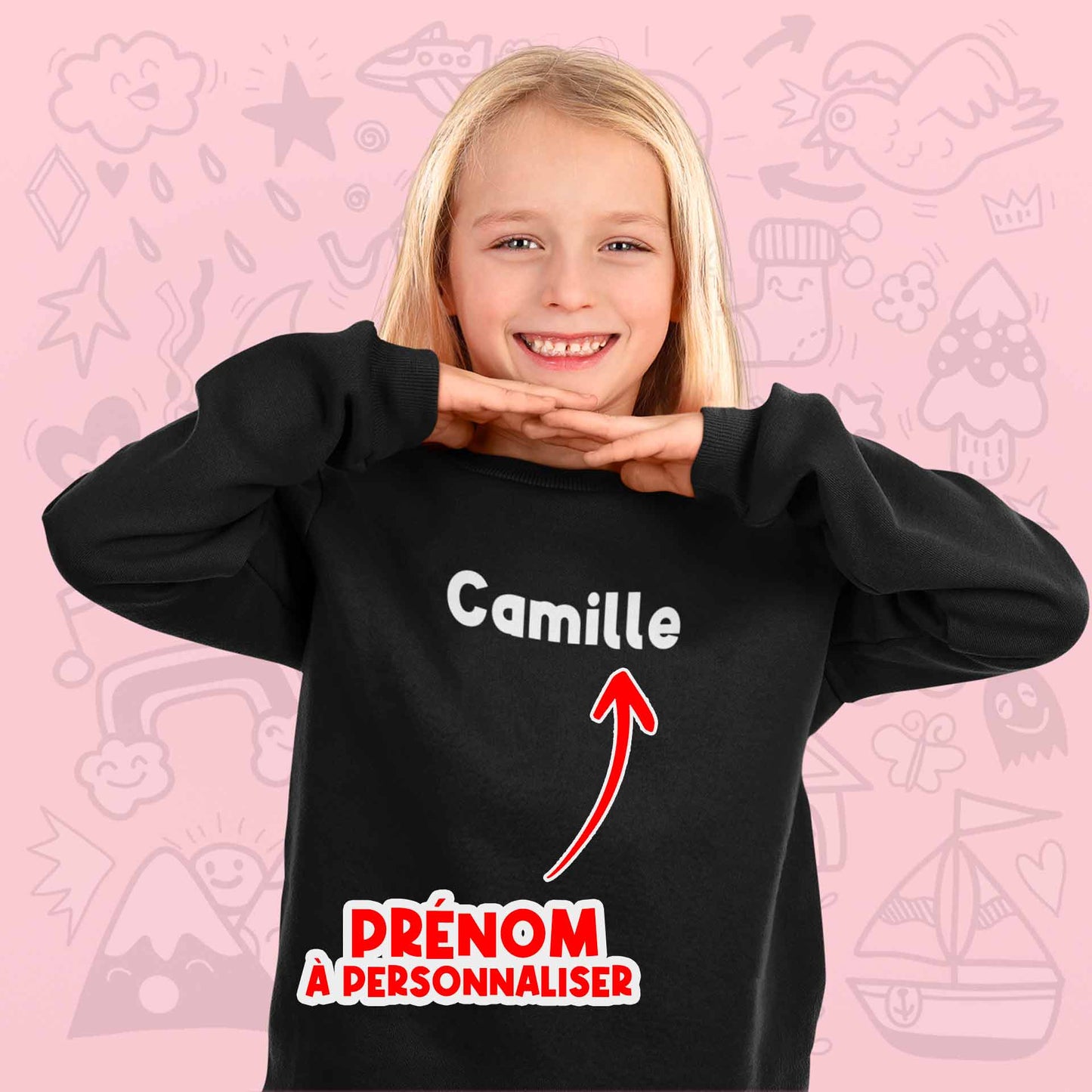 Pull Enfant Personnalisé Prénom