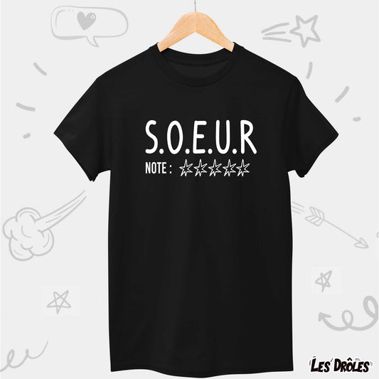 T-shirt Soeur 5 étoiles
