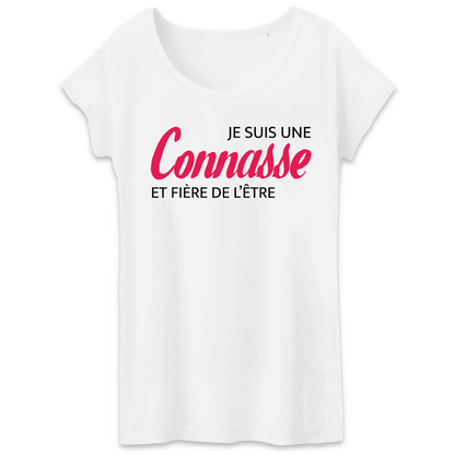 T-shirt Blanc Je suis une connasse