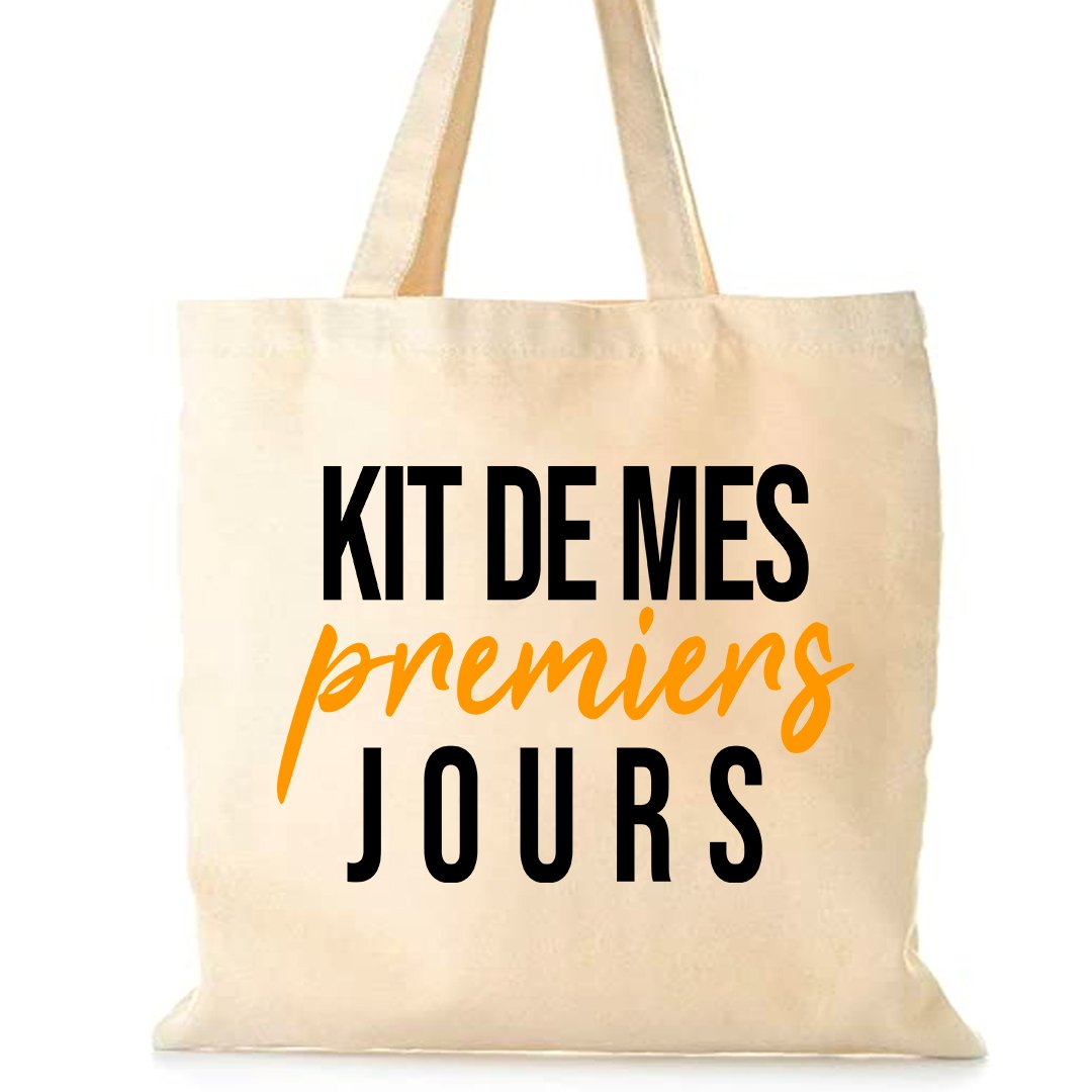 TOTE BAG "KIT DE MES PREMIERS JOURS "