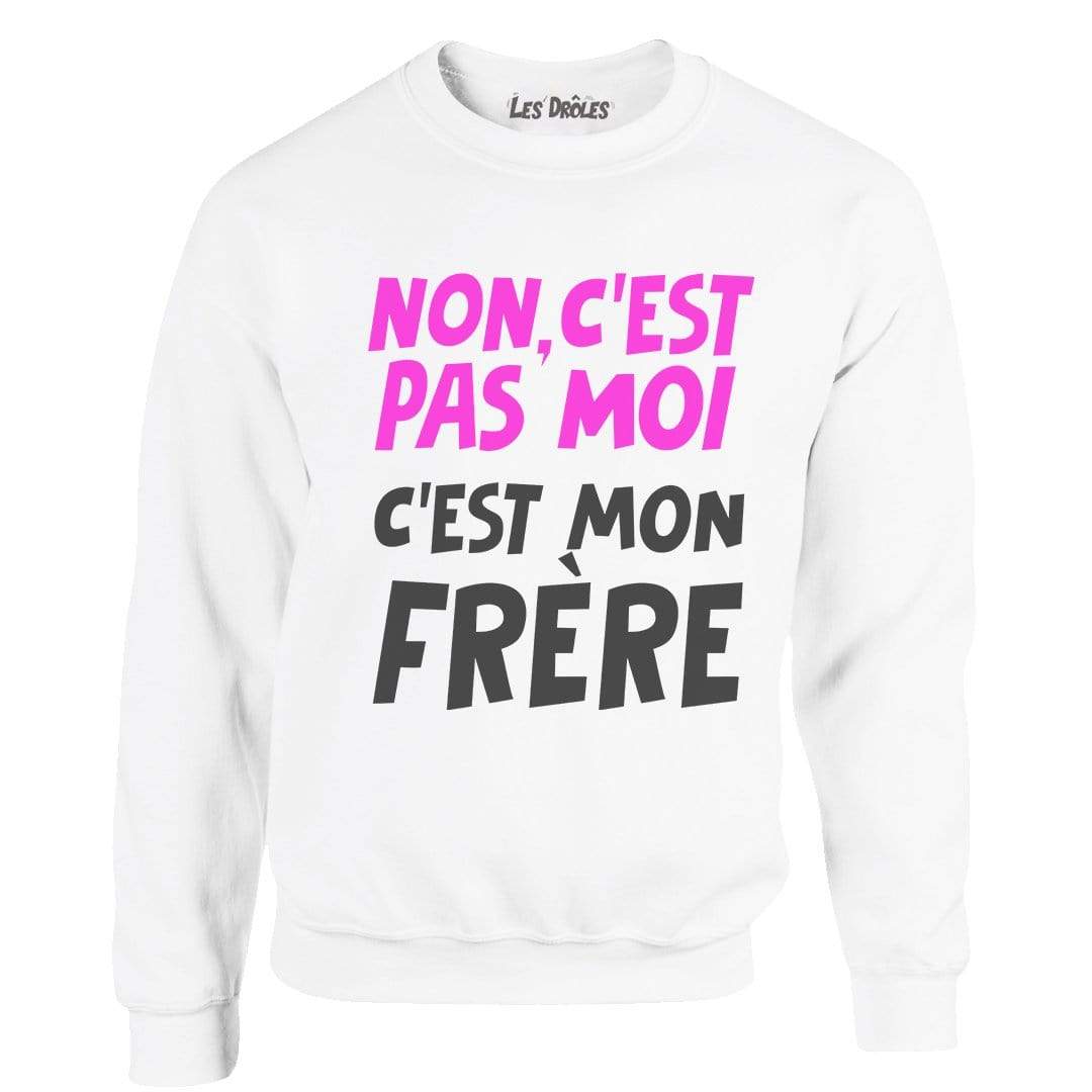C'EST MON FRÈRE  | Pull Enfant Drôle