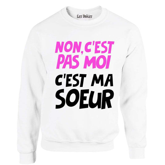 C'EST MA SOEUR  | Pull Enfant Drôle