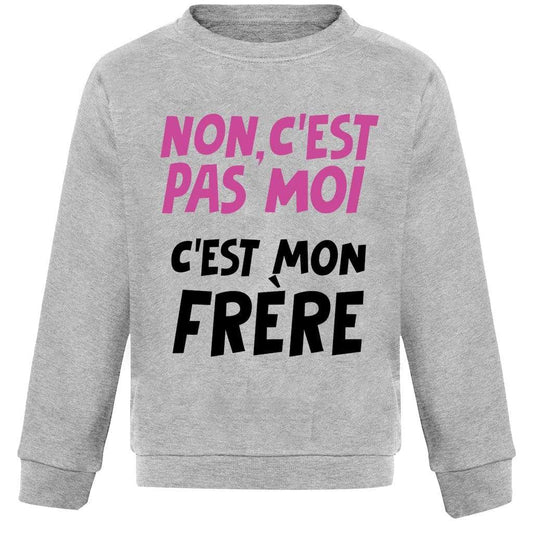 C'EST MON FRÈRE  | Pull Enfant Drôle