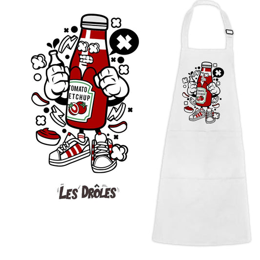 OFFRE LANCEMENT | Tablier de cuisine "TOMATO KETCHUP"
